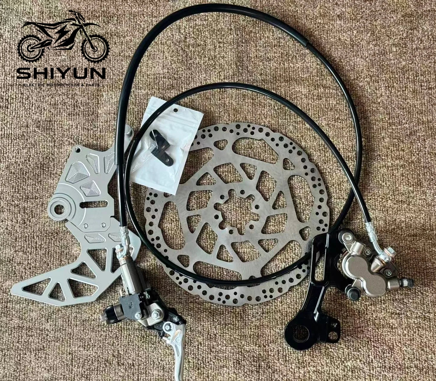 ultra Bee Brake for Light Bee LBX Rear Brakes Caliper Kit Mount Talaria XXX X3 MX3 MX4 Conversion Parts with Brushless Motor