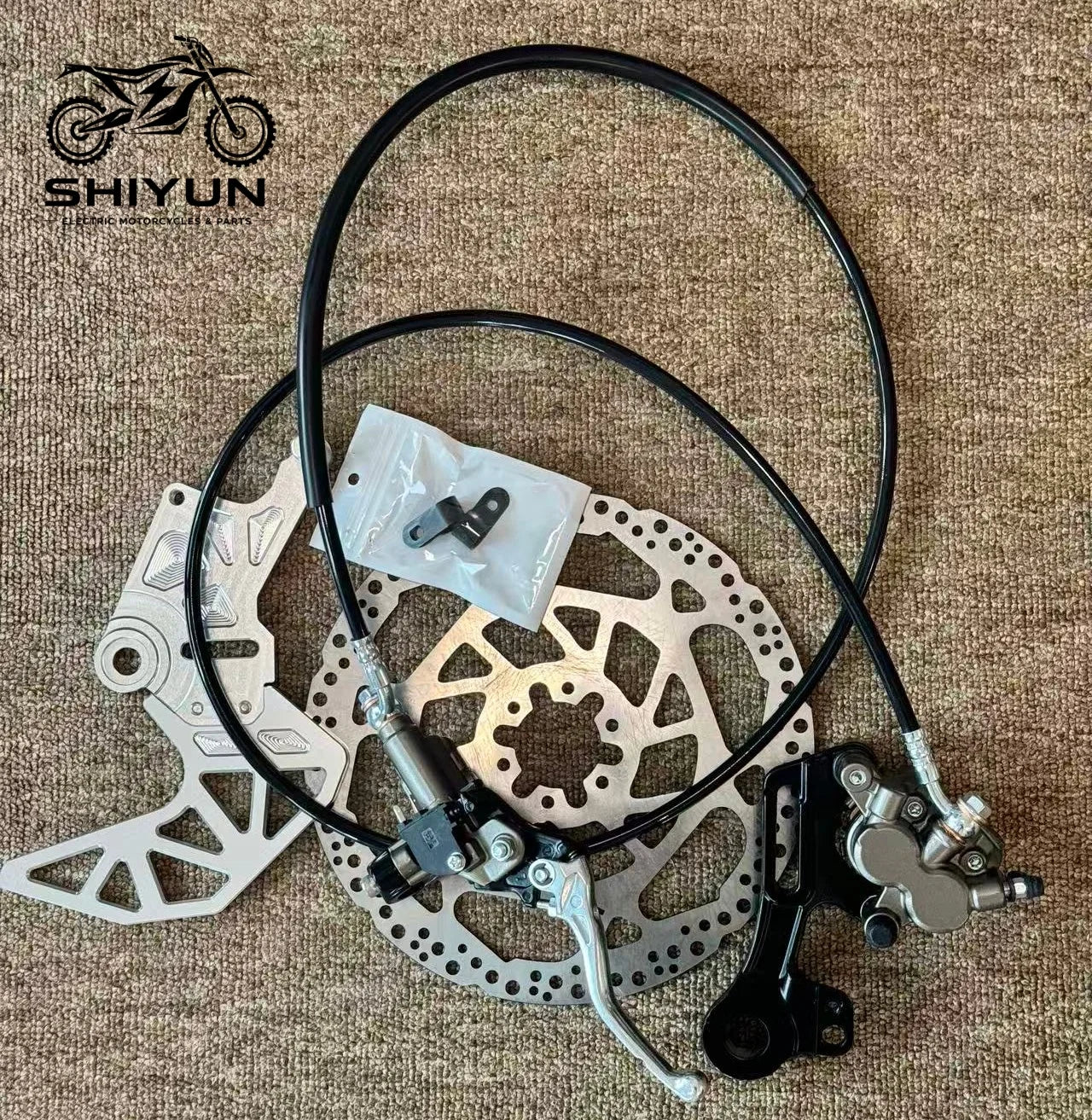 ultra Bee Brake for Light Bee LBX Rear Brakes Caliper Kit Mount Talaria XXX X3 MX3 MX4 Conversion Parts with Brushless Motor