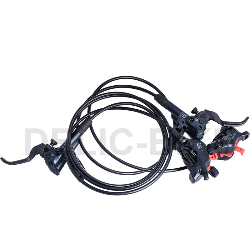 SHIMANO SLX M7100 Hydraulic Brake Groupset  BL-M7100 Lever BR-M7120 4 Piston Brake with  Pads for MTB Bike Original Parts