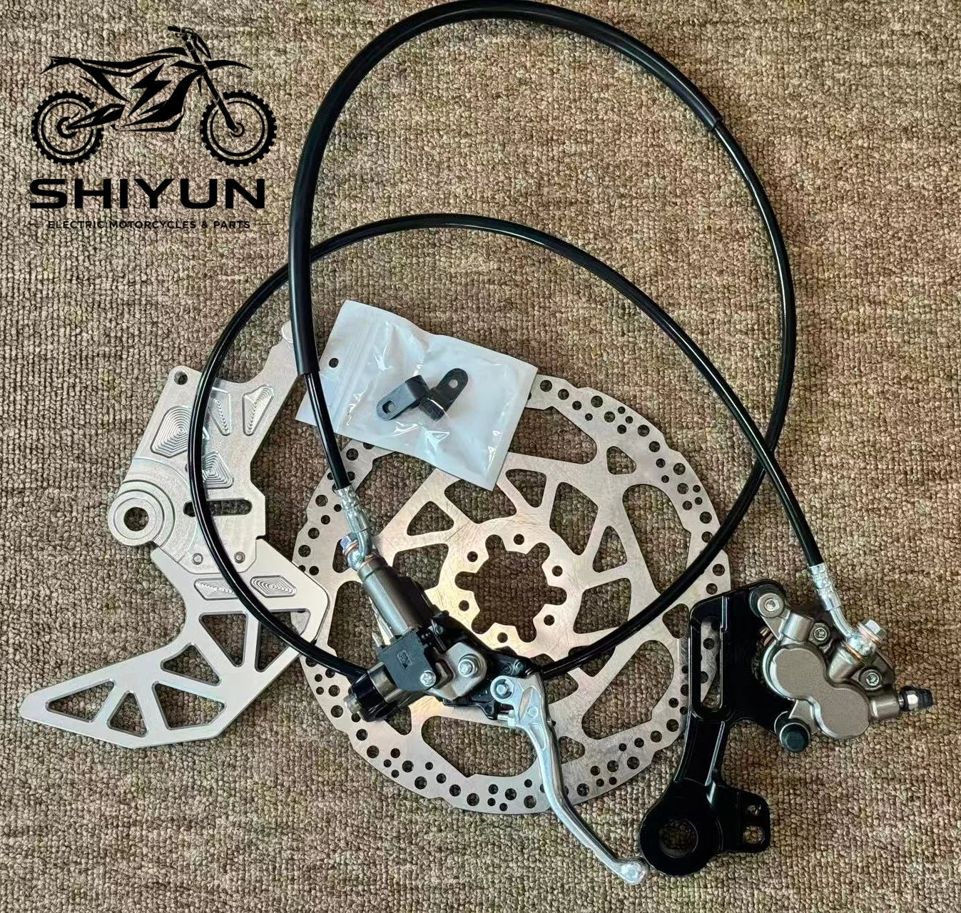 ultra Bee Brake for Light Bee LBX Rear Brakes Caliper Kit Mount Talaria XXX X3 MX3 MX4 Conversion Parts with Brushless Motor